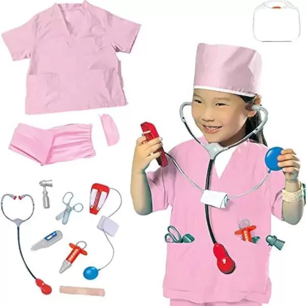 Kids Nurse scrubs Career outfit for Girls