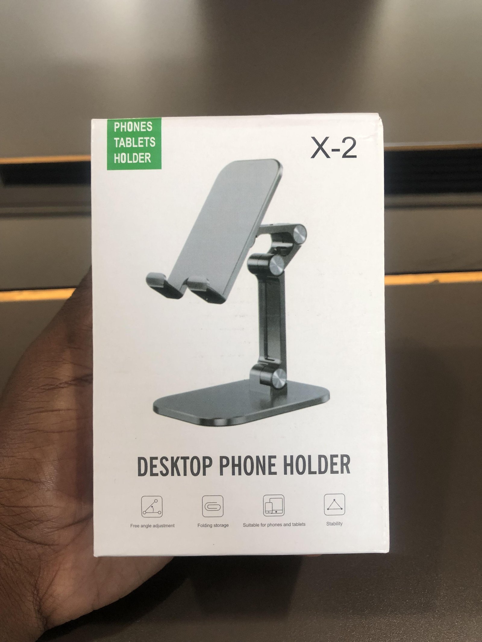 Adjustable Desktop Phone Holder