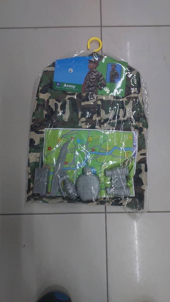 Soldier Careers day outfit for kids